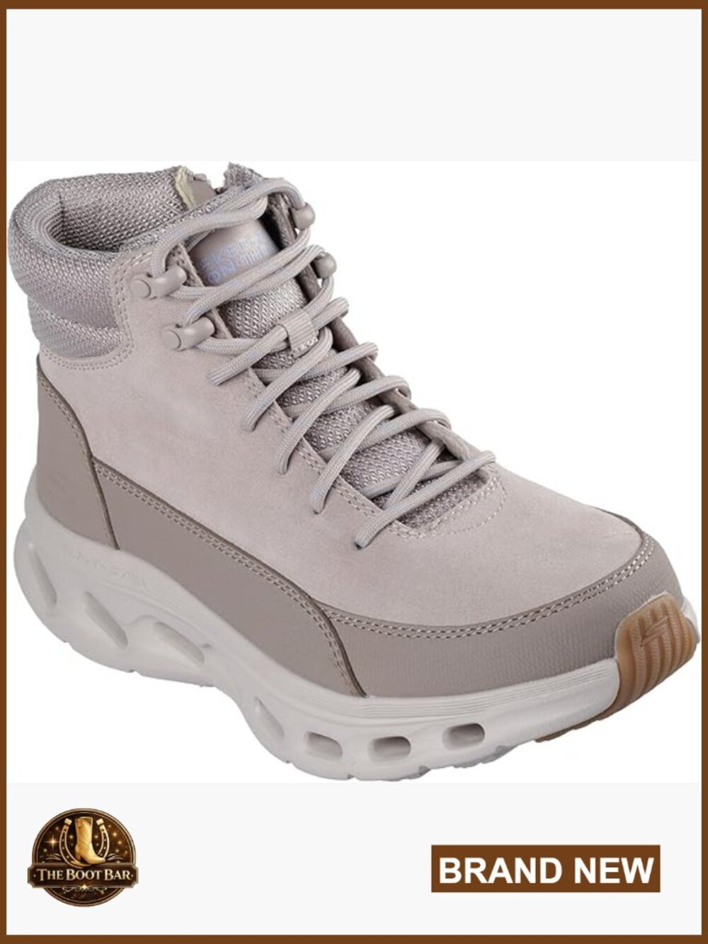 Women's Hiker Bootie Lace-Up Side Zip Warm Faux Fur Lining Anti-Slip Winter